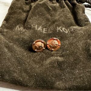 Michael Kors Rose Gold Stud Earrings